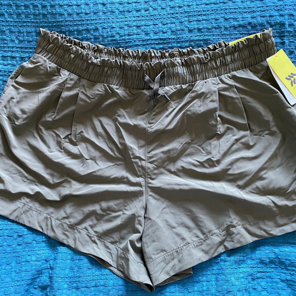 Never worn! Target All in Motion shorts, olive green, size XXL